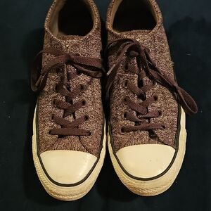 Casual Mauve and Cream Sneakers